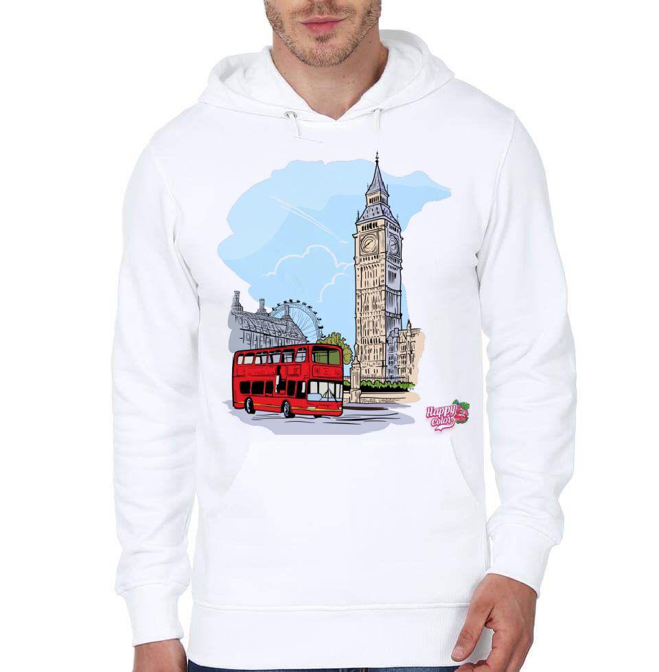 Westminster Abbey London White Hoodie T-Shirts, Sweatshirt | CoreVibeTees.com