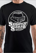 Slightly Sizzled Record Black T-Shirt Hoodie, Sweatshirt | CoreVibeTees.com
