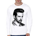 Hrithik Roshan Portrait  Full Sleeves T-Shirt Hoodie, Sweatshirt | CoreVibeTees.com