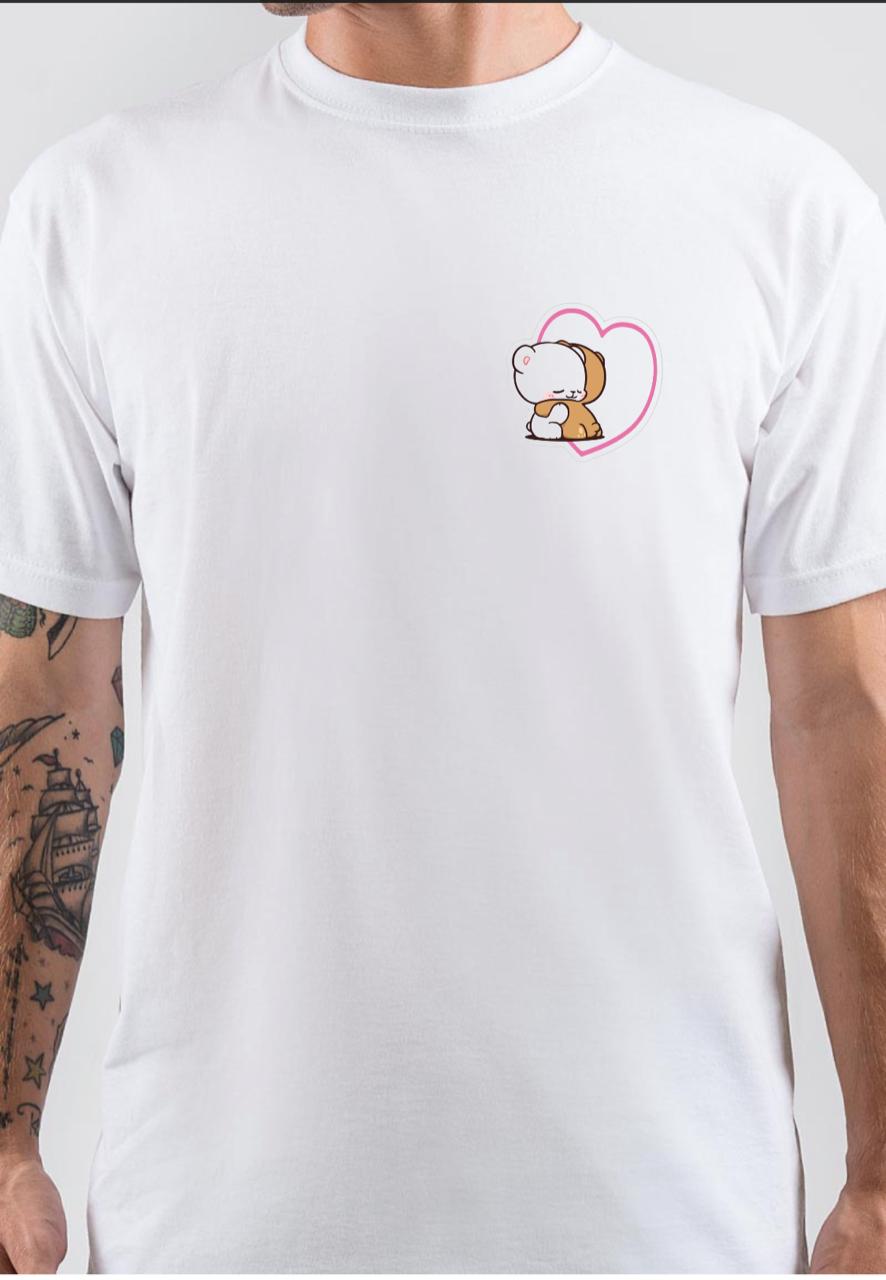 Milk Bear Cute white T-Shirt Hoodie, Sweatshirt | CoreVibeTees.com