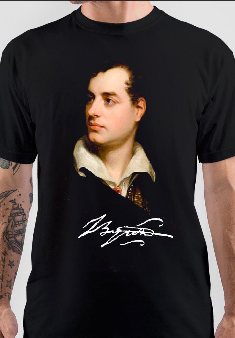 Lord Byron Black T-Shirt Hoodie, Sweatshirt | CoreVibeTees.com