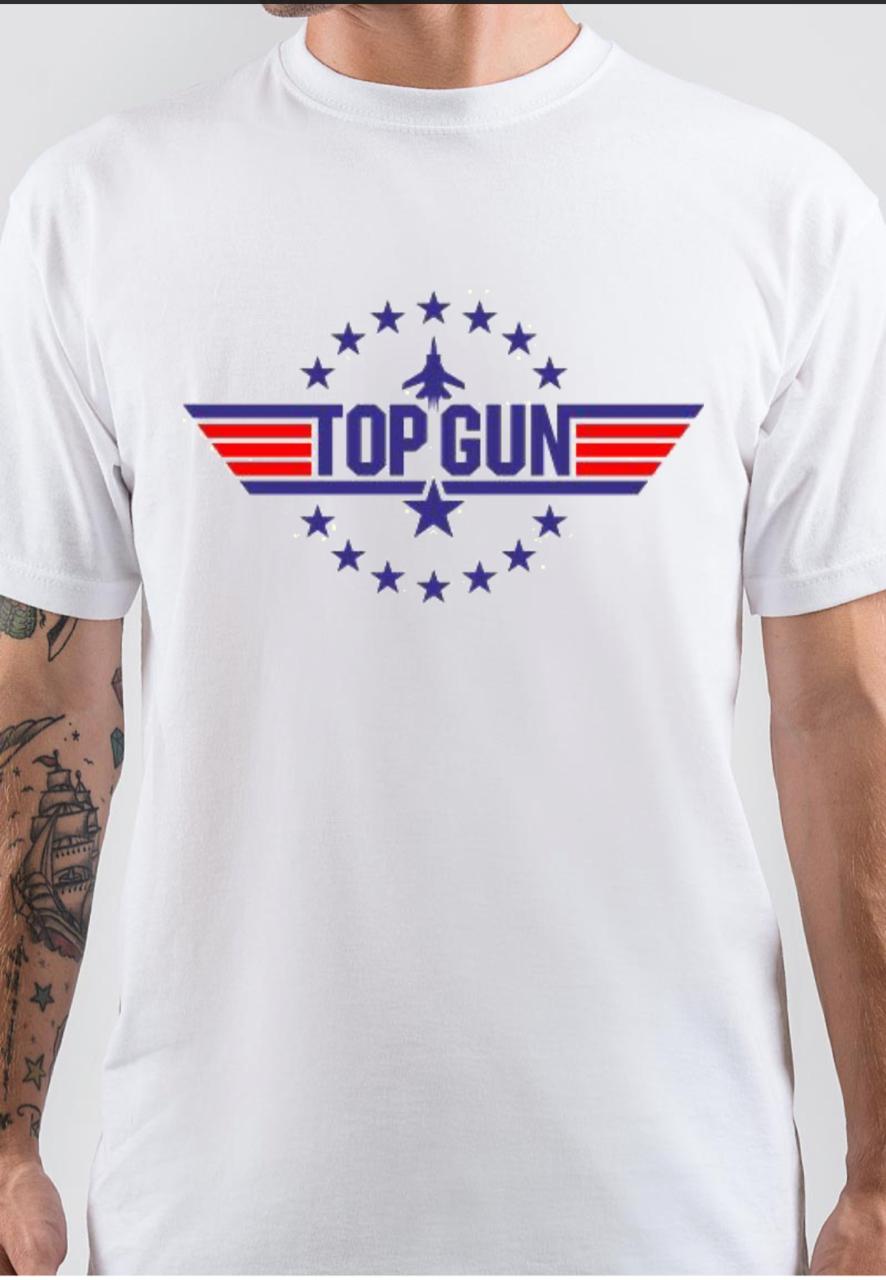 Top Gun  Tom Cruise White T-Shirt Hoodie, Sweatshirt | CoreVibeTees.com