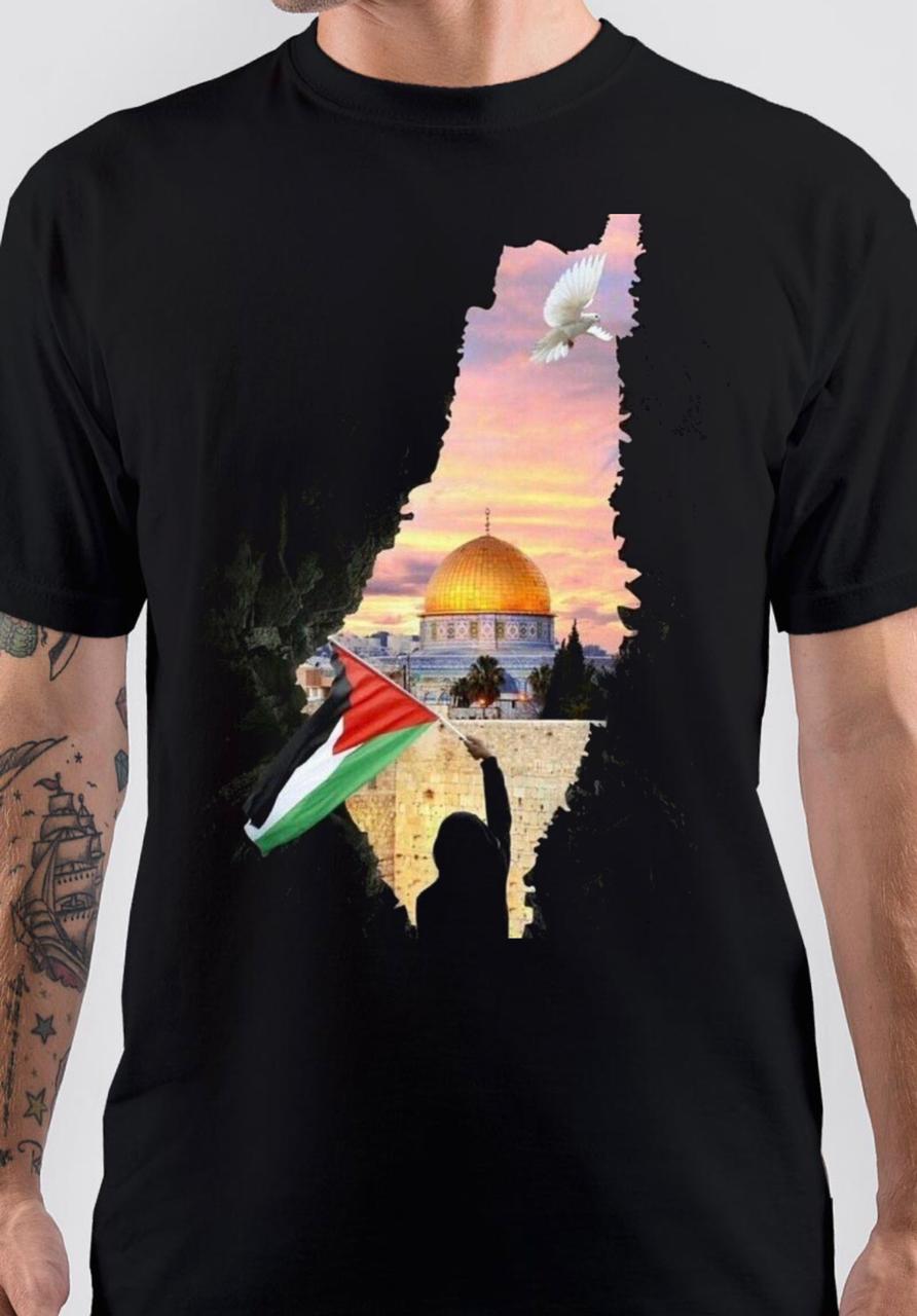 Dome of the Rock Black T-Shirt Hoodie, Sweatshirt | CoreVibeTees.com