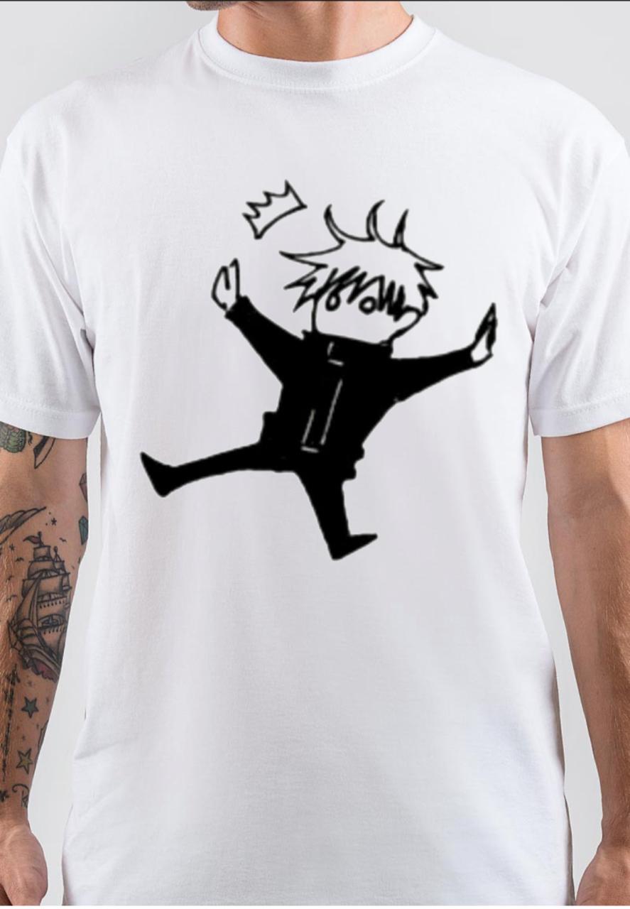 Gojo Satoru White T-shirt Hoodie, Sweatshirt | CoreVibeTees.com
