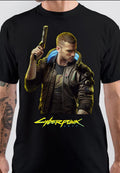 Cyberpunk 2077 Black T-Shirt Hoodie, Sweatshirt | CoreVibeTees.com
