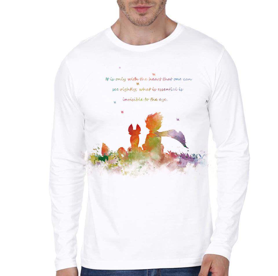 Little Prince Art Print Full Sleeve T-Shirts Hoodie, Sweatshirt | CoreVibeTees.com