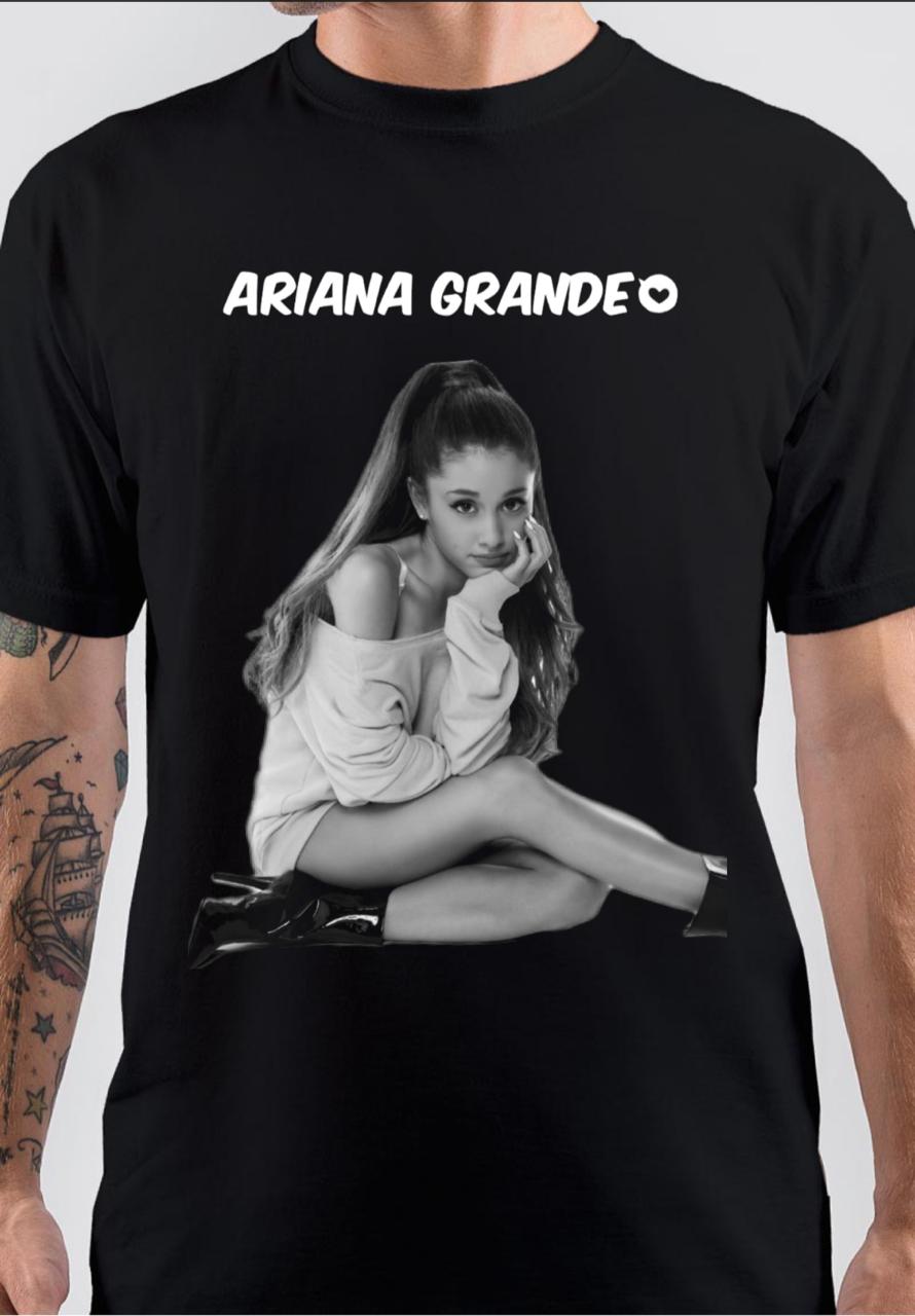 Ariana grande Black T-Shirt Hoodie, Sweatshirt | CoreVibeTees.com