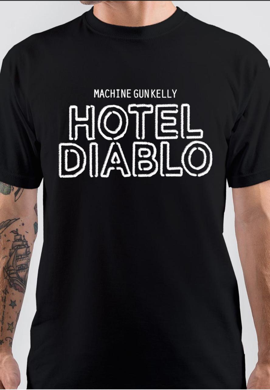 MGK Hotel Diablo T-Shirt Hoodie, Sweatshirt | CoreVibeTees.com