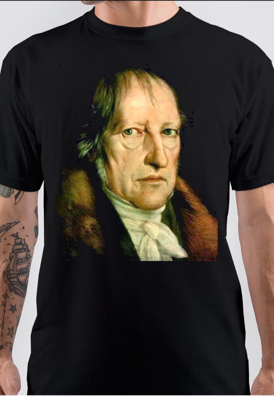 Georg Wilhelm Friedrich Hegel Portrait Tshirt Hoodie, Sweatshirt | CoreVibeTees.com