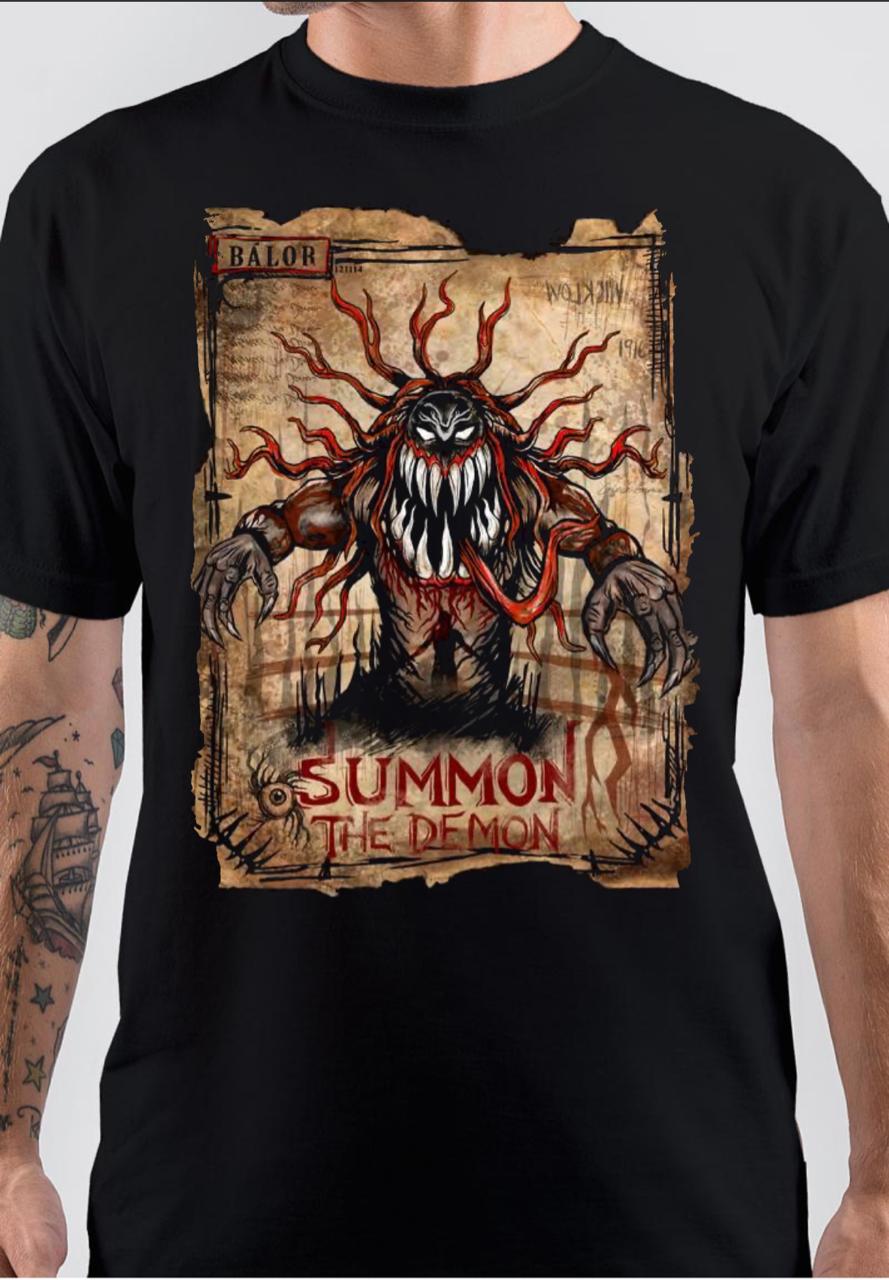SUMMON THE DEAMON FINN BALOR TSHIRT Hoodie, Sweatshirt | CoreVibeTees.com