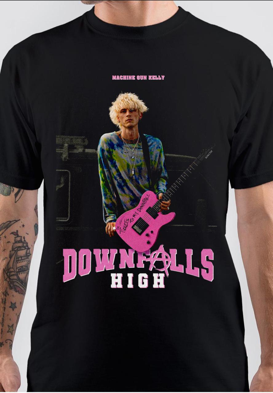 MACHINE GUN KELLY DOWNFALLS HIGH TSHIRT Hoodie, Sweatshirt | CoreVibeTees.com
