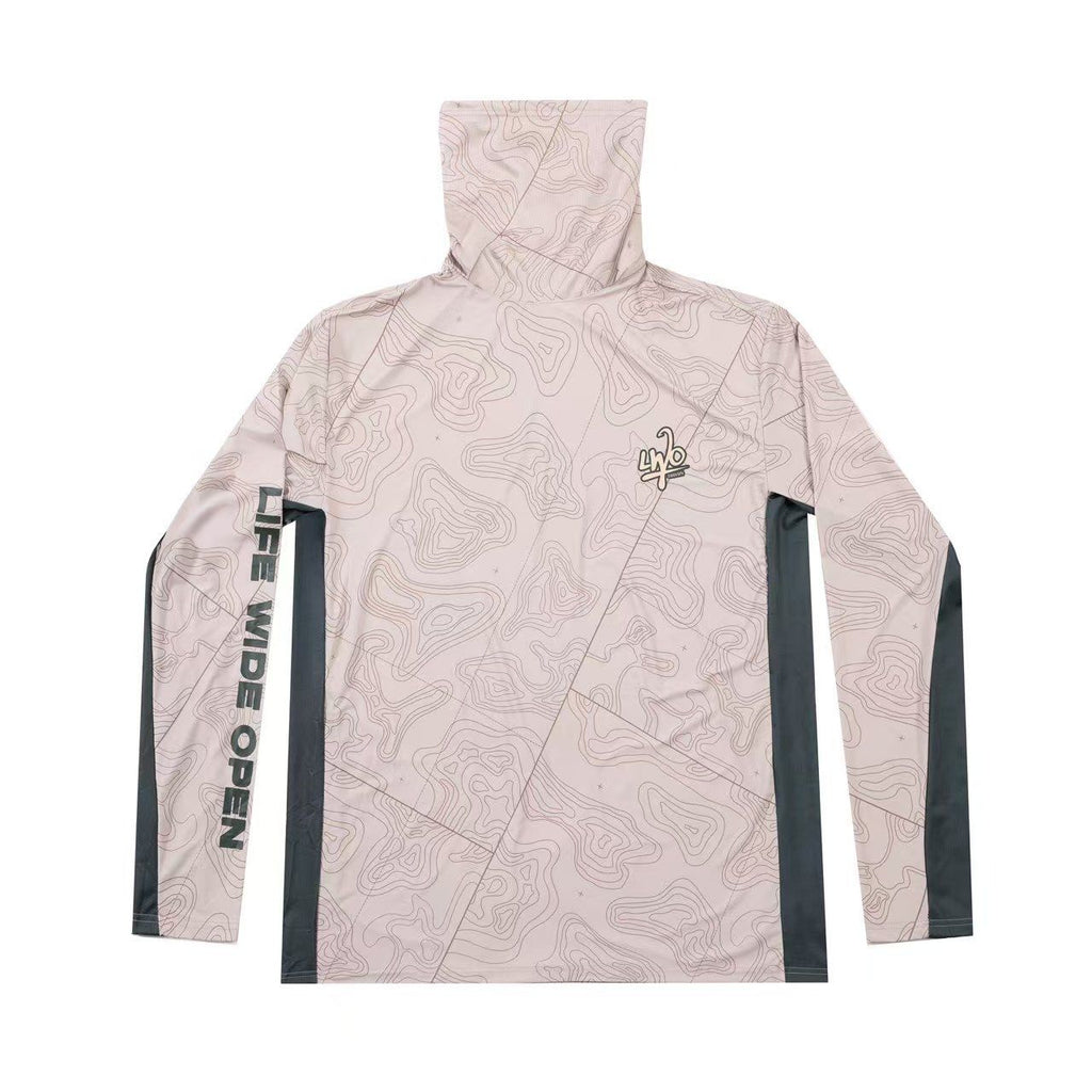 Topographic Camo Fishing Hoodie T-Shirts, Sweatshirt | CoreVibeTees.com (Image 3)