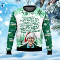 When Santa Squeezes His Fat White A– Down That Chimney Tonight Ugly Christmas Sweater