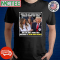 When the left investigates Donald Trump for years and the only thing they uncover is their own crimes shirt