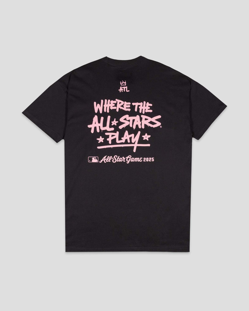 Where the All-Stars Play Oversized Diamond Pima T-Shirt (Black) - All-Star Game 2025 Hoodie, Sweatshirt (Image 1)