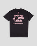 Where the All-Stars Play Oversized Diamond Pima T-Shirt (Black) - All-Star Game 2025 Hoodie, Sweatshirt (Image 1)