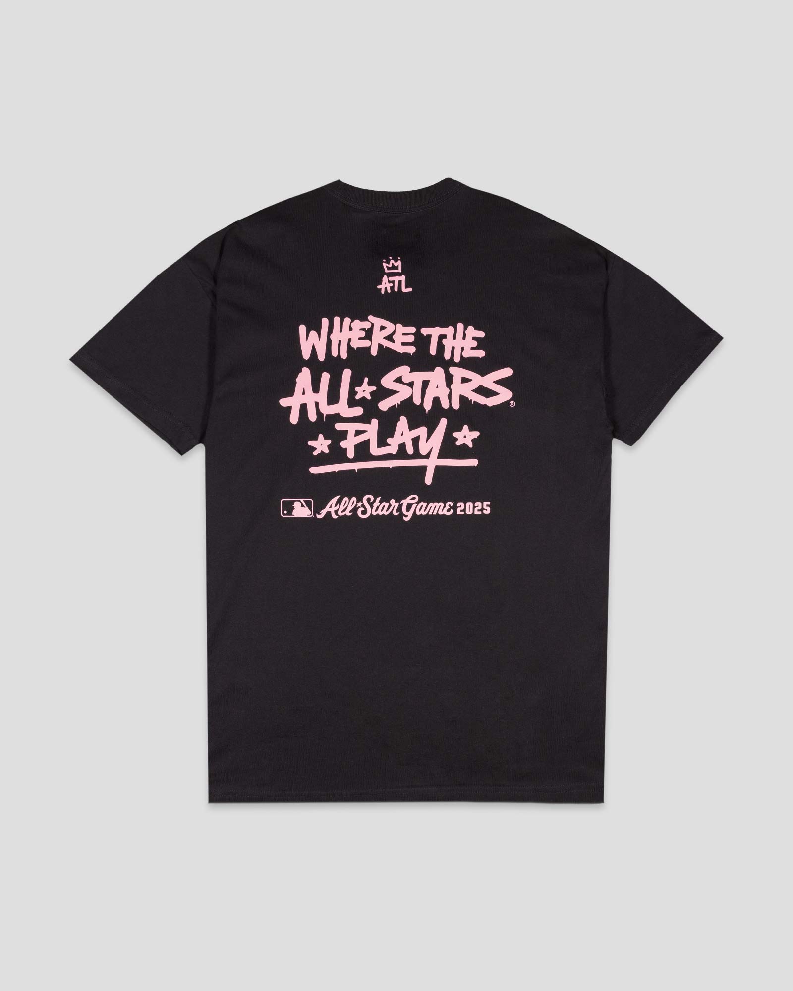 Where the All-Stars Play Oversized Diamond Pima T-Shirt (Black) - All-Star Game 2025 Hoodie, Sweatshirt (Image 1)