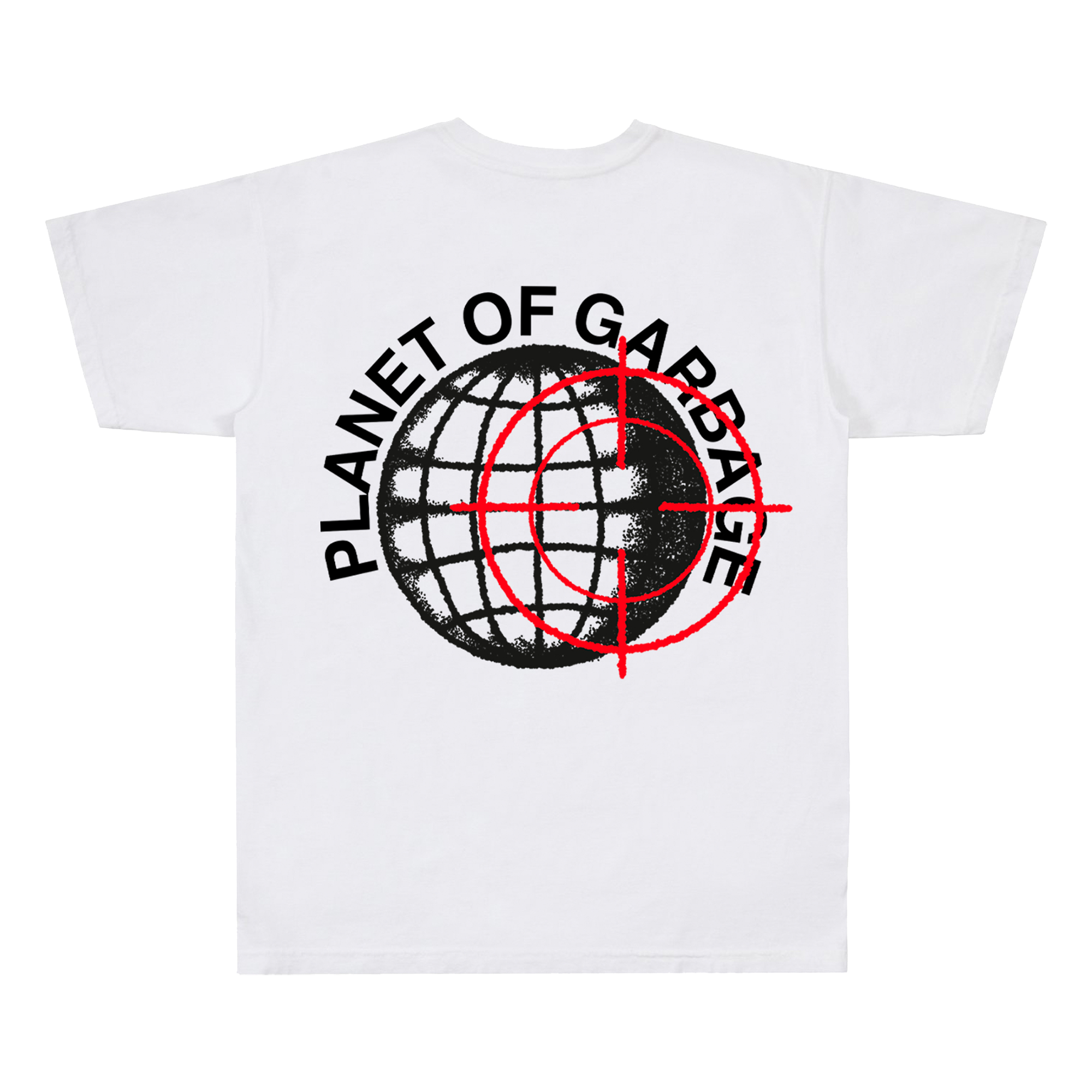 Structures - Planet of Garbage White Shirt Hoodie, Sweatshirt | CoreVibeTees.com (Image 3)