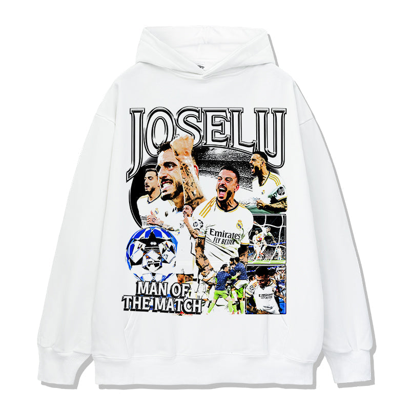 Joselu "Man Of The Match"Hoodie T-Shirts, Sweatshirt | CoreVibeTees.com (Image 3)