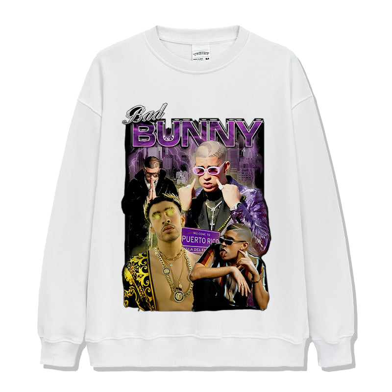 Bad Bunny Sweatshirt Style003 T-Shirts, Hoodie | CoreVibeTees.com (Image 3)