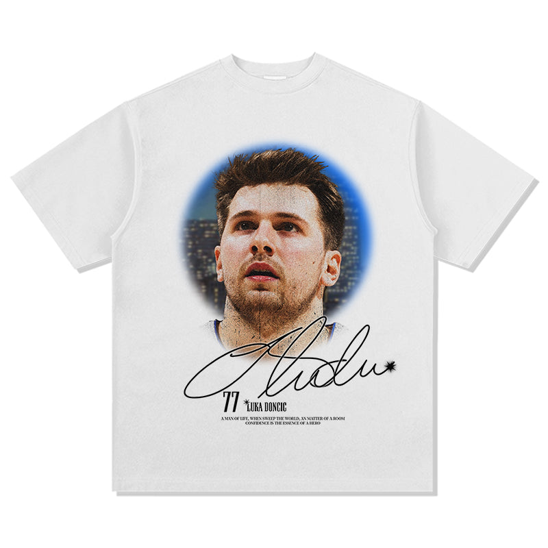 Luka Doncic TEE NBA Style001 Hoodie, Sweatshirt | CoreVibeTees.com (Image 4)