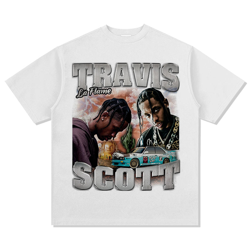 La Flame By Travis Scott TEE Hoodie, Sweatshirt | CoreVibeTees.com (Image 4)