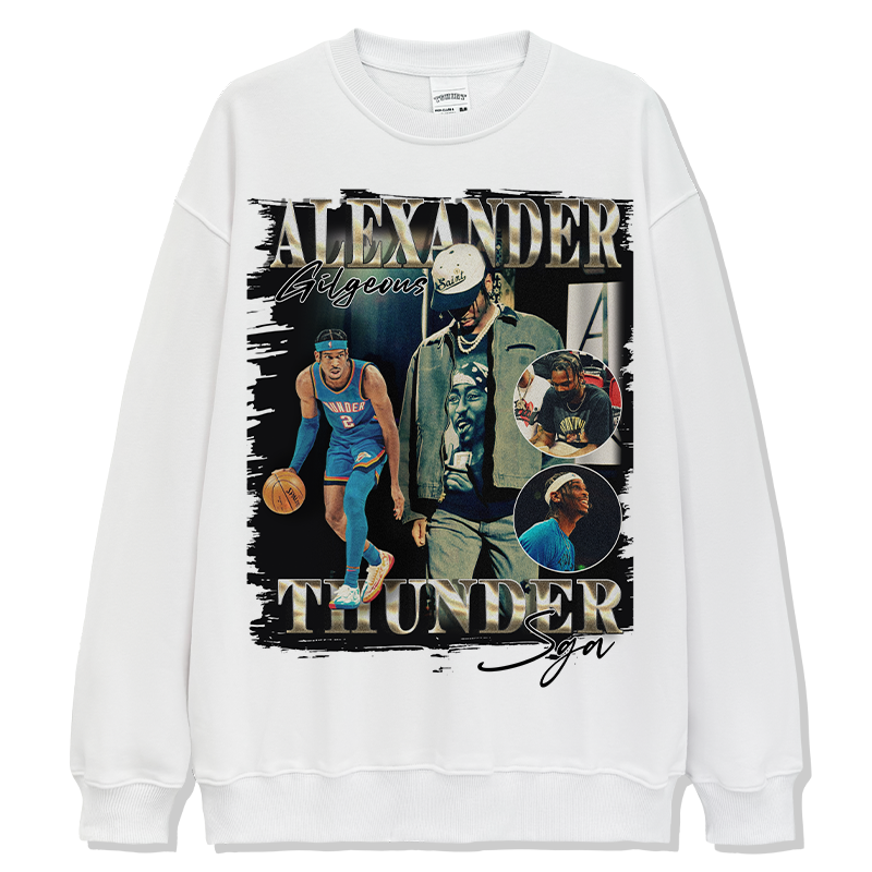 Shai Gilgeous Alexander Sweatshirt NBA T-Shirts, Hoodie | CoreVibeTees.com (Image 3)