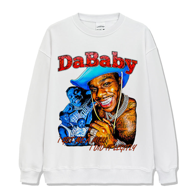 I Got A Milli I Did It Legitly By DaBaby Sweatshirt T-Shirts, Hoodie | CoreVibeTees.com (Image 3)