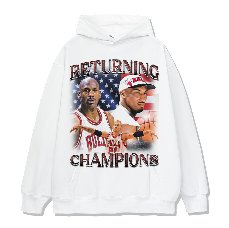 Scottie Pippen HOODIE NBA T-Shirts, Sweatshirt | CoreVibeTees.com (Image 3)