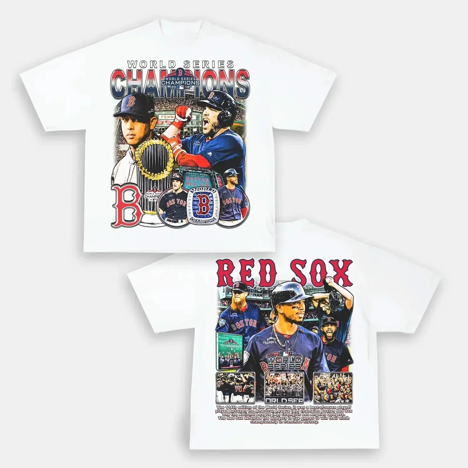 World Series champs Red Sox Back Design TEE Style001 Hoodie, Sweatshirt | CoreVibeTees.com (Image 3)