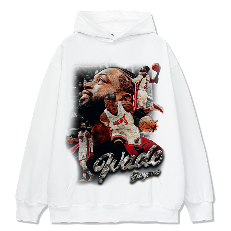 Dwyane Wade HOODIE NBA T-Shirts, Sweatshirt | CoreVibeTees.com (Image 3)