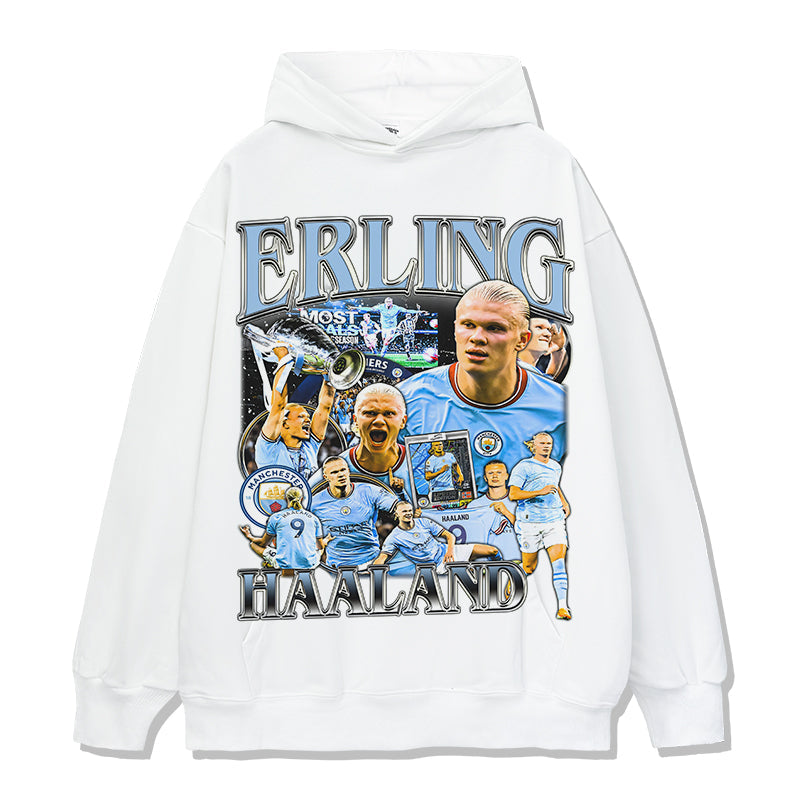 Erling Haaland Hoodie T-Shirts, Sweatshirt | CoreVibeTees.com (Image 3)