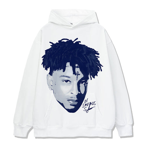 21 Savage Signature Hoodie T-Shirts, Sweatshirt | CoreVibeTees.com (Image 1)