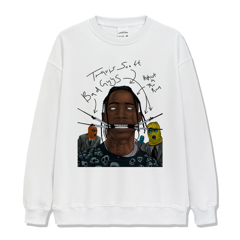 Travis Scott Sweatshirt Style011 T-Shirts, Hoodie | CoreVibeTees.com (Image 1)