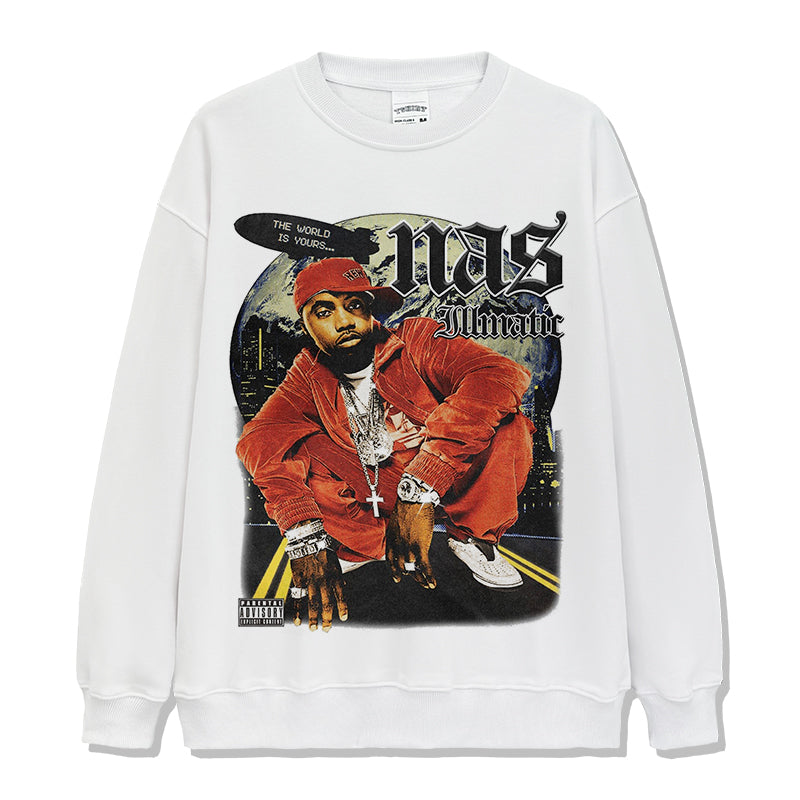 Stillmatic By Nas Sweatshirt T-Shirts, Hoodie | CoreVibeTees.com (Image 3)