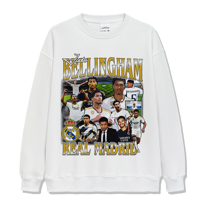 Jude Bellingham "Real Madrid "Sweatshirt T-Shirts, Hoodie | CoreVibeTees.com (Image 3)