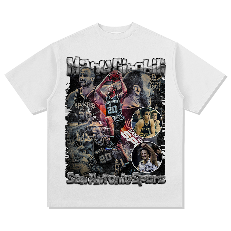 Manu Ginobili TEE NBA Hoodie, Sweatshirt | CoreVibeTees.com (Image 4)