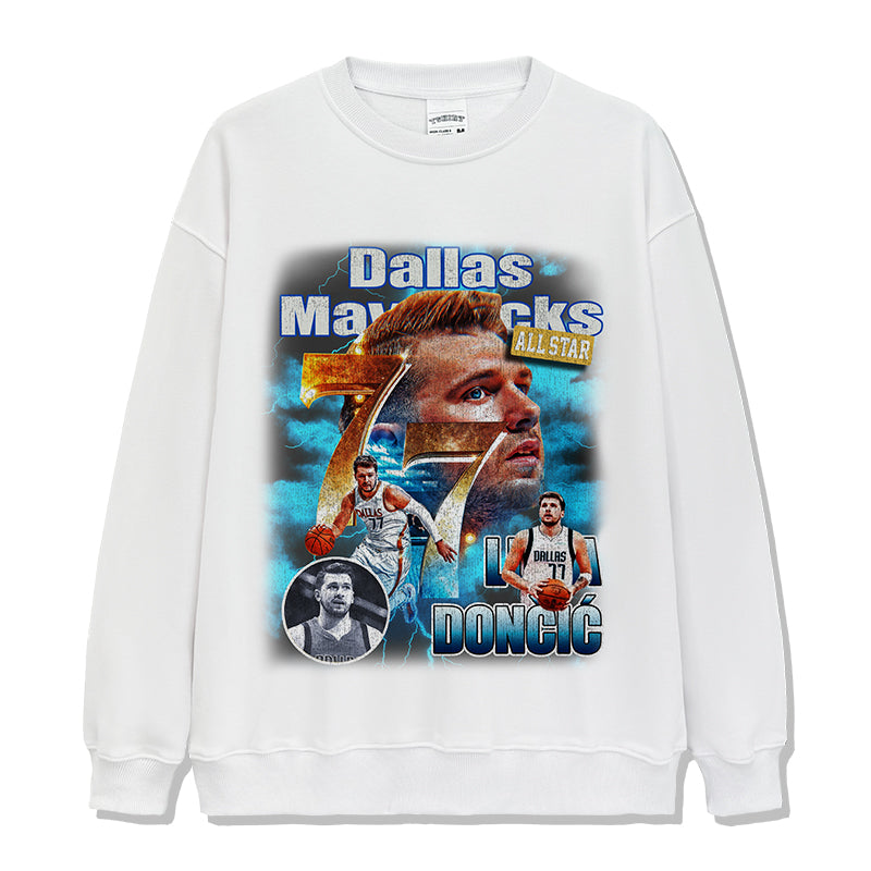 Luka Doncic Sweatshirt NBA T-Shirts, Hoodie | CoreVibeTees.com (Image 3)