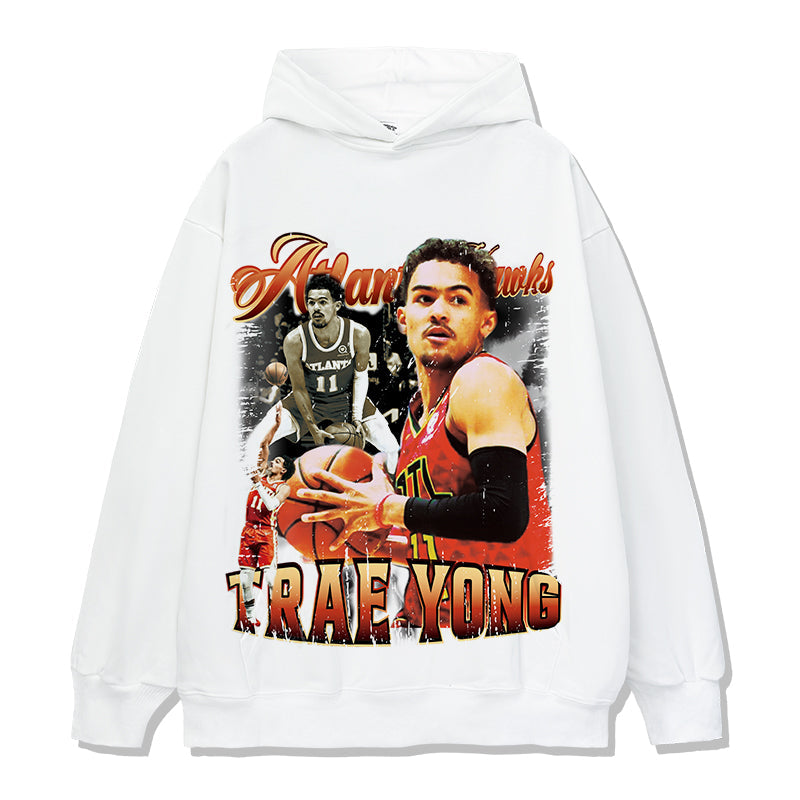 Trae Young HOODIE NBA T-Shirts, Sweatshirt | CoreVibeTees.com (Image 3)