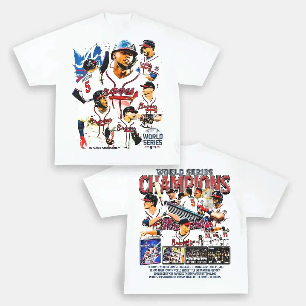 World Series champs Braves Back Design TEE Hoodie, Sweatshirt | CoreVibeTees.com (Image 4)