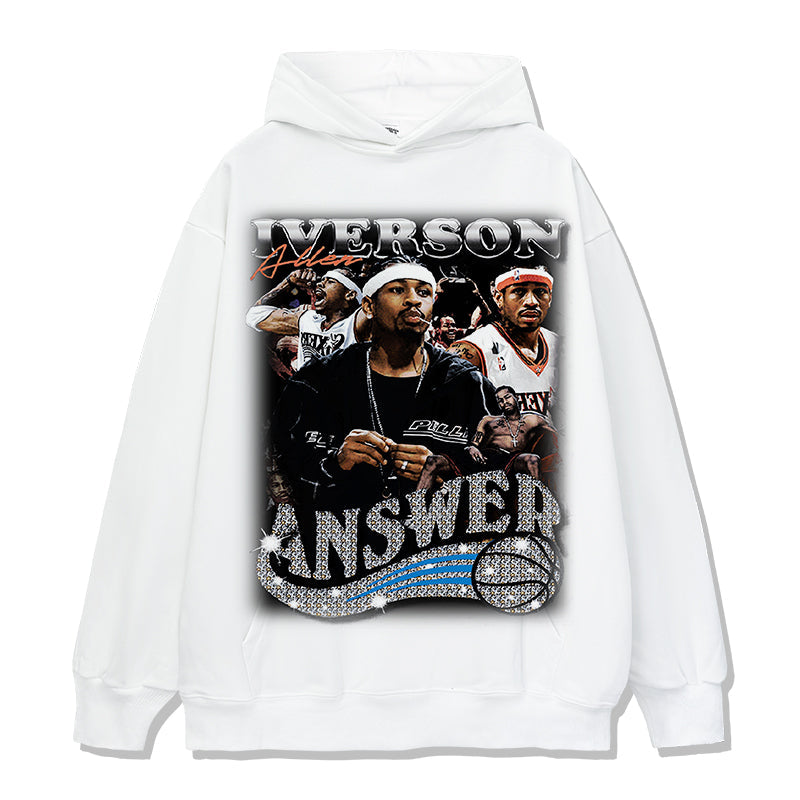 Allen Iverson HOODIE NBA Style001 T-Shirts, Sweatshirt | CoreVibeTees.com (Image 3)