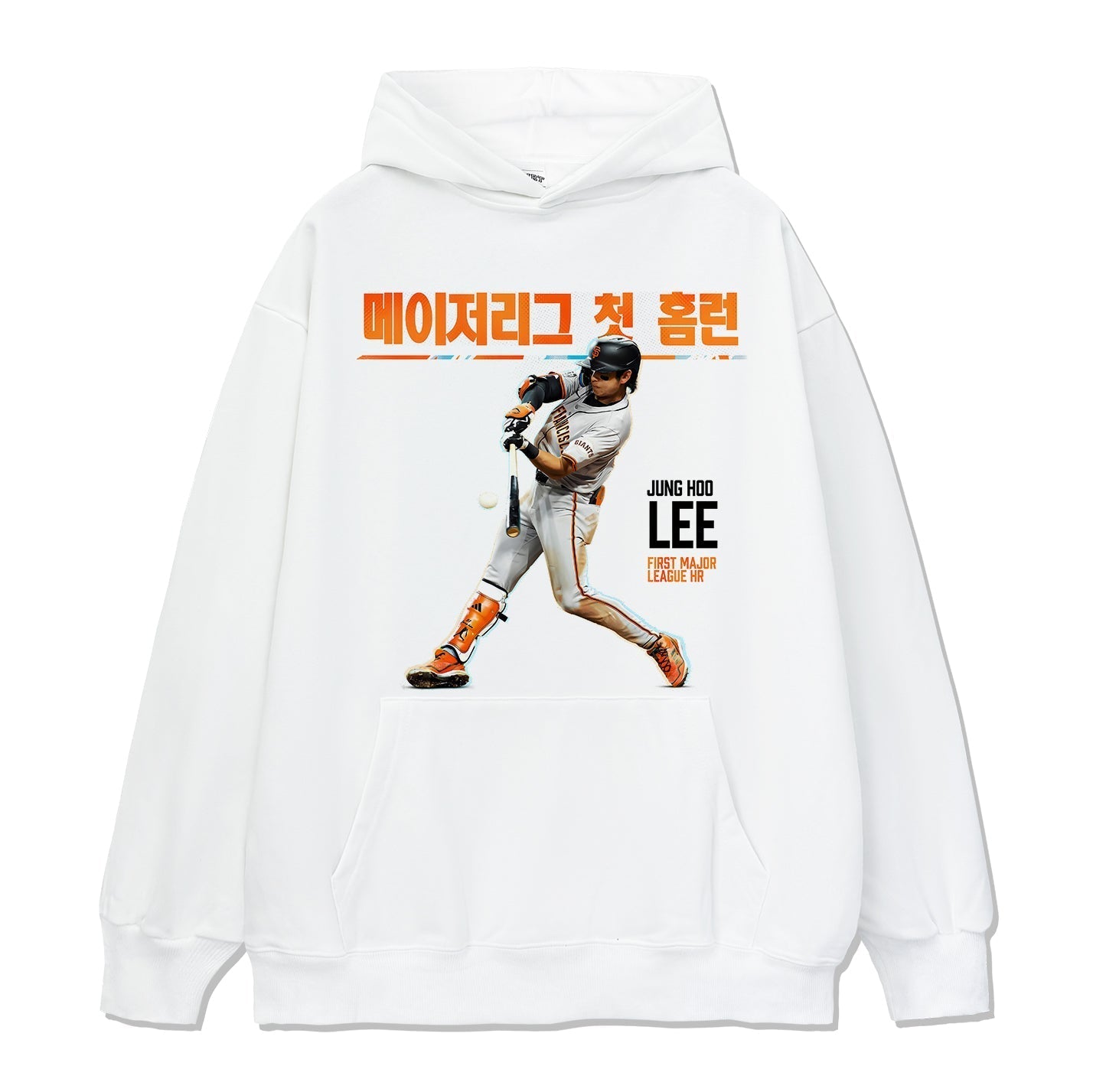 Jung Hoo Lee "Hit His First Major League Hr"Hoodie T-Shirts, Sweatshirt | CoreVibeTees.com (Image 1)