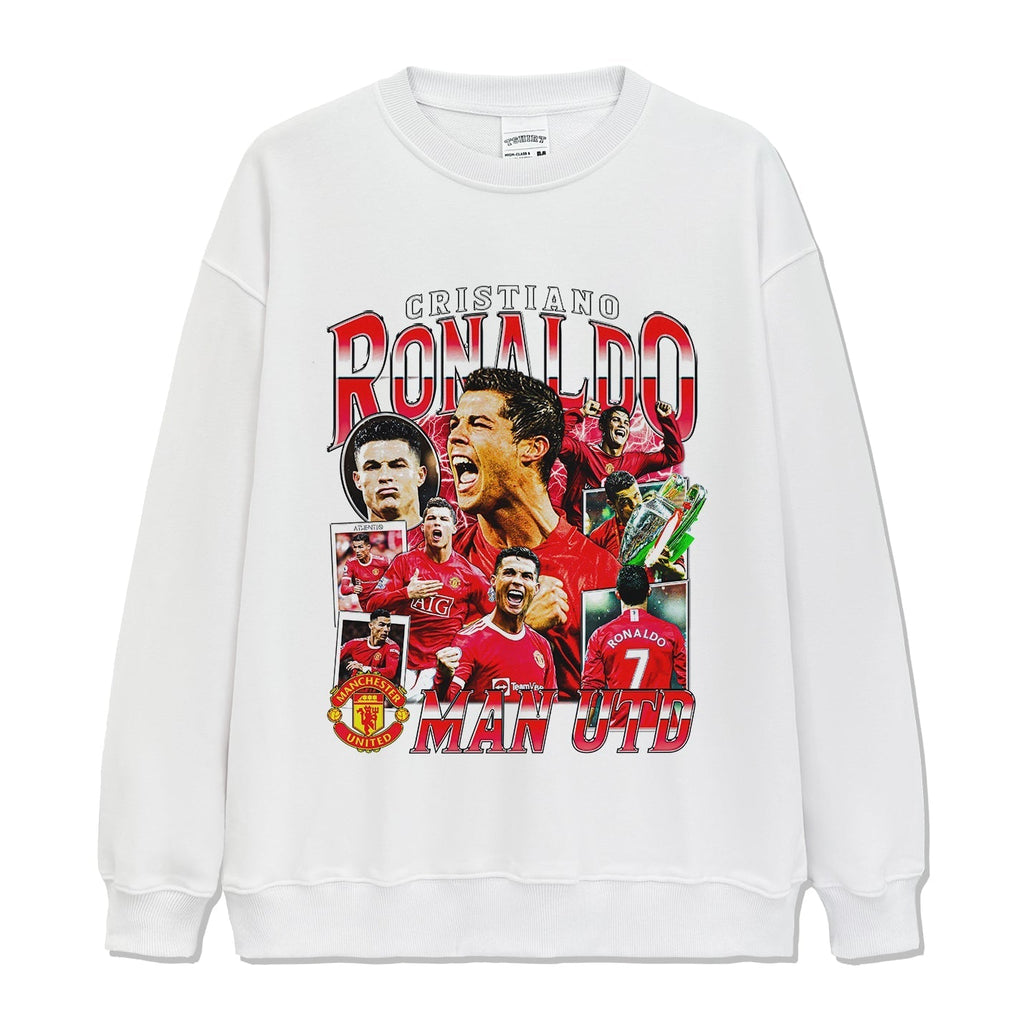 Cristiano Ronaldo Manchester United Sweatshirt T-Shirts, Hoodie | CoreVibeTees.com (Image 3)