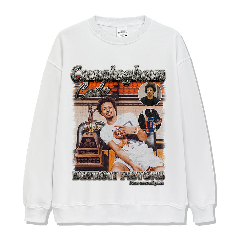 Cade Cunningham Sweatshirt NBA Style001 T-Shirts, Hoodie | CoreVibeTees.com (Image 3)