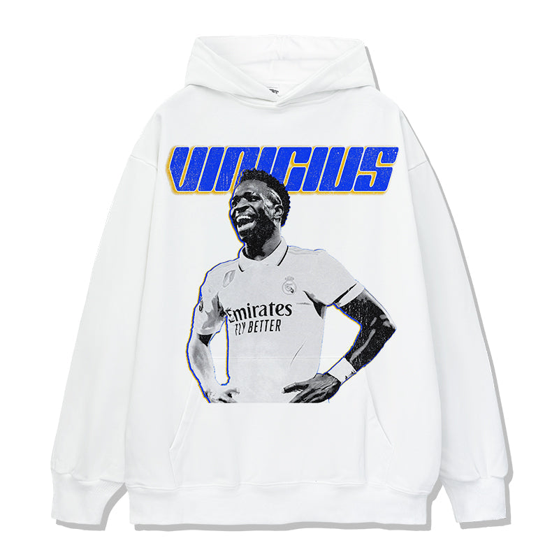Vinicius Junior Hoodie Style001 T-Shirts, Sweatshirt | CoreVibeTees.com (Image 3)