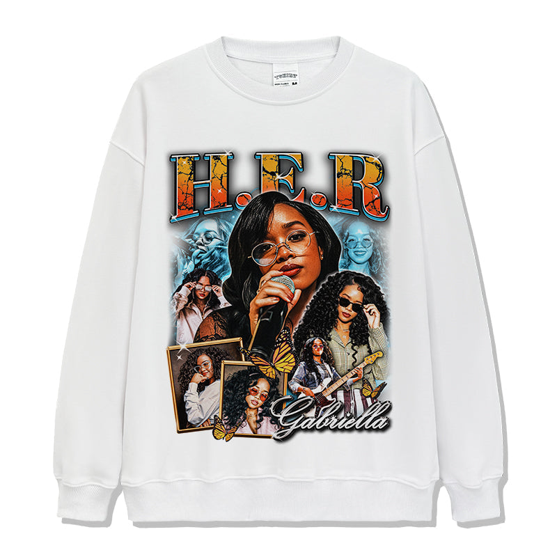 H.E.R Sweatshirt T-Shirts, Hoodie | CoreVibeTees.com (Image 3)