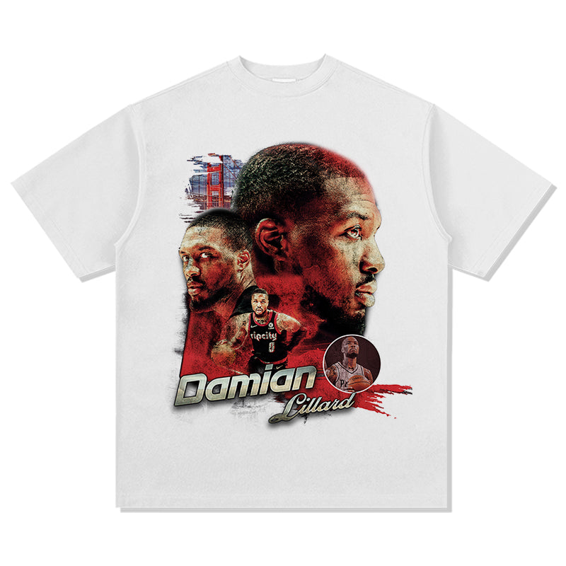 Damian Cillard TEE NBA Hoodie, Sweatshirt | CoreVibeTees.com (Image 4)