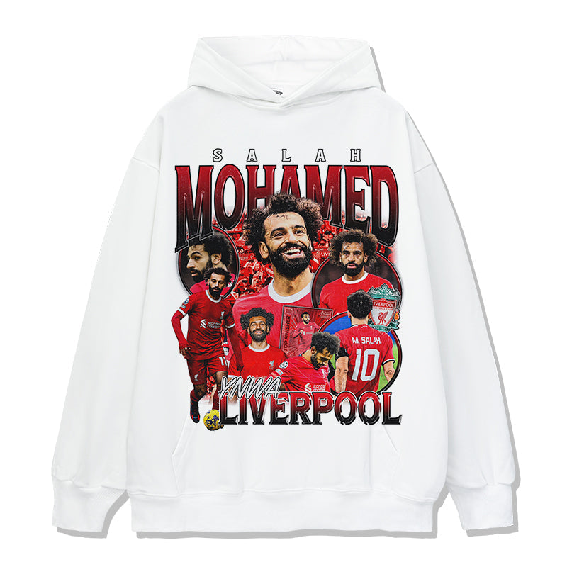 Ynwa Liverpool By Mohamed Salah Hoodie T-Shirts, Sweatshirt | CoreVibeTees.com (Image 3)