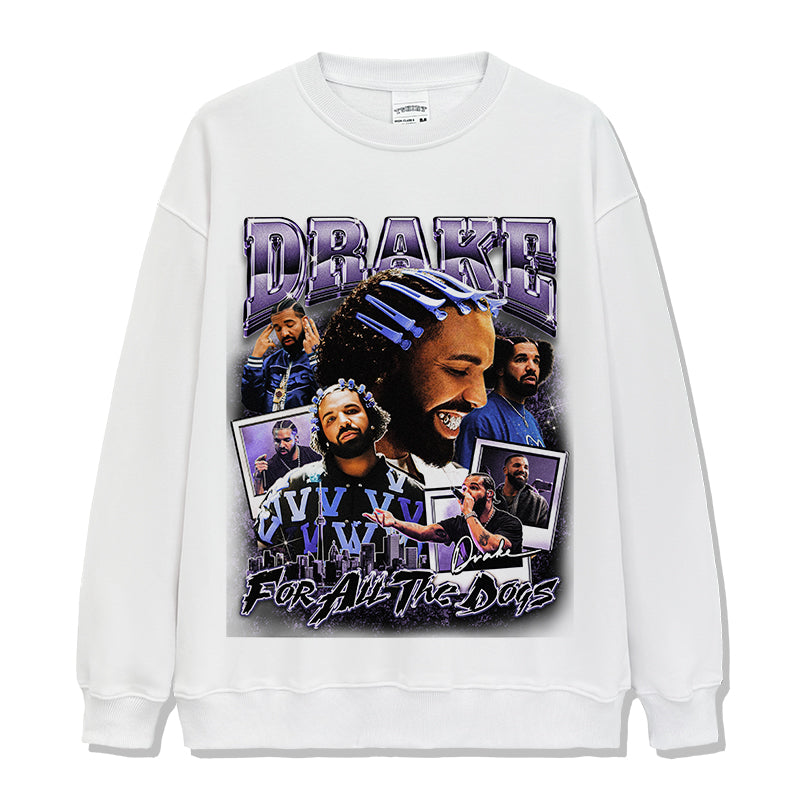 For All The Dogs By Drake Signature Sweatshirt T-Shirts, Hoodie | CoreVibeTees.com (Image 3)