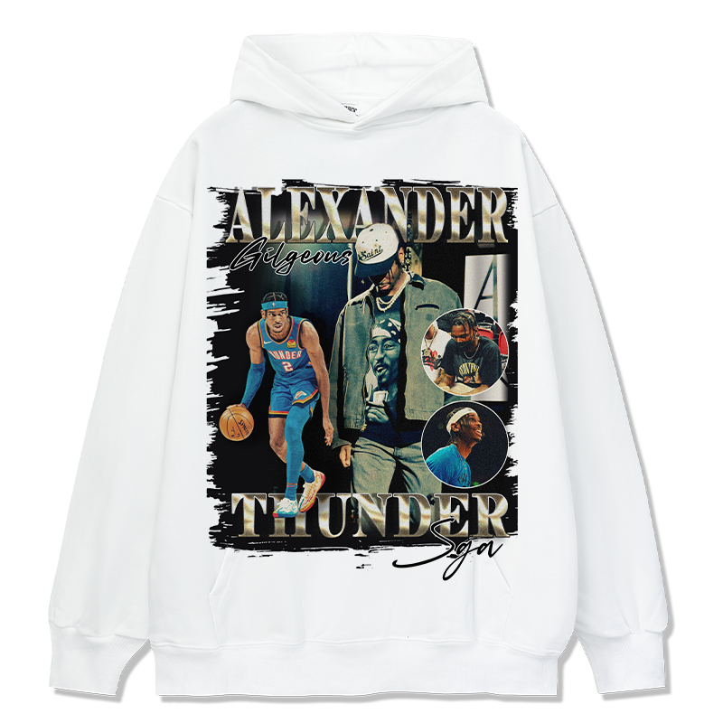 Shai Gilgeous Alexander HOODIE NBA T-Shirts, Sweatshirt | CoreVibeTees.com (Image 3)